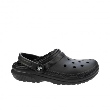 CROCS CLASSIC LINED CLOGS BLACK/BLACK