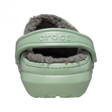 CROCS CLASSIC LINED CLOGS MOSS/MULTI