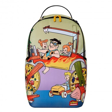 SPRAYGROUND FLINSTONES BLINGED OUT CAR DLXR BACKPACK