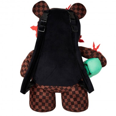 SPRAYGROUND NINJA STAR MONEYBEAR TEDDY BEAR BACKPACK