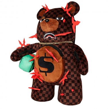 SPRAYGROUND NINJA STAR MONEYBEAR TEDDY BEAR BACKPACK