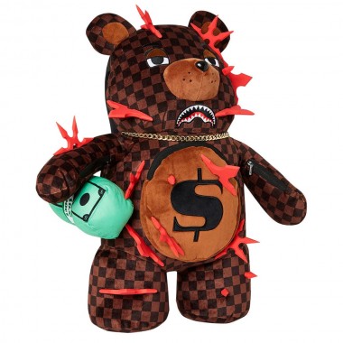 SPRAYGROUND NINJA STAR MONEYBEAR TEDDY BEAR BACKPACK