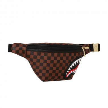 SPRAYGROUND SAWTOOTH SHARKS IN PARIS SAVVY CROSSBODY BAG