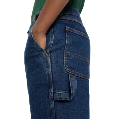 DICKIES BOYS DENIM CARPENTER K PANTS MID WASH