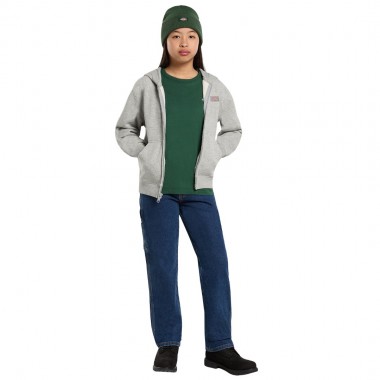 DICKIES BOYS DENIM CARPENTER K PANTS MID WASH