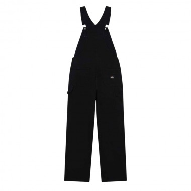 DICKIES CANVAS W BIB BLACK