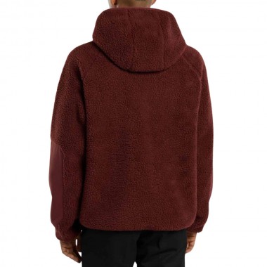 DICKIES CENTRAL HIGH PILE HOODED ZIP FLEECE ANDORRA