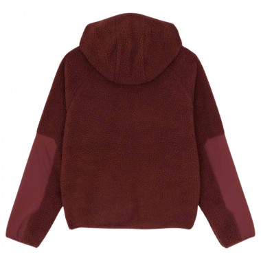 DICKIES CENTRAL HIGH PILE HOODED ZIP FLEECE ANDORRA