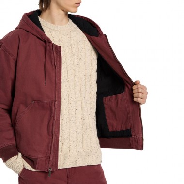 DICKIES HILHAM HOODED CANVAS JACKET ANDORRA