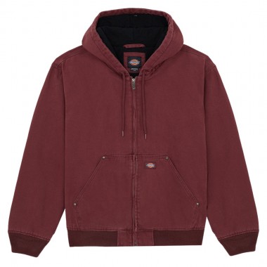 DICKIES HILHAM HOODED CANVAS JACKET ANDORRA