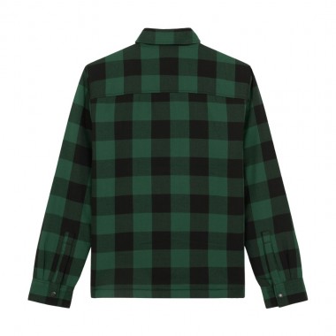 DICKIES LINED SACRAMENTO LS SHIRT PINE NEEDLE GREEN