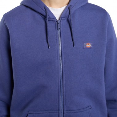 DICKIES OAKPORT ZIP HOODIE SKIPPER BLUE