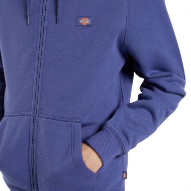 DICKIES OAKPORT ZIP HOODIE SKIPPER BLUE