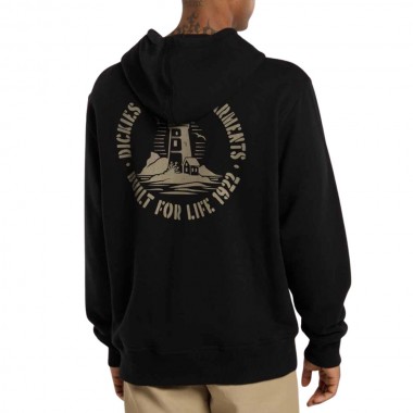 DICKIES PARROTSVILLE HOODIE BLACK