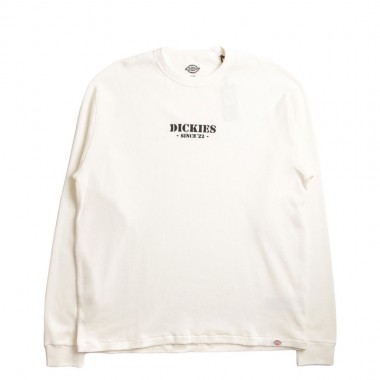 DICKIES WAFFLE LS TEE EGRET