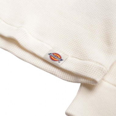 DICKIES WAFFLE LS TEE EGRET