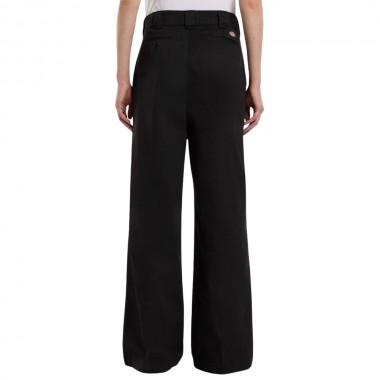 DICKIES WIDE LEG W PANTS BLACK