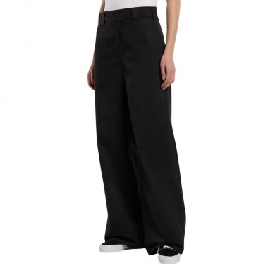 DICKIES WIDE LEG W PANTS BLACK