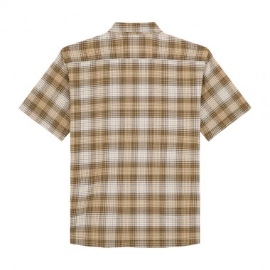 DICKIES X MIKE ANDERSON CHECK SHIRT DARK OLIVE