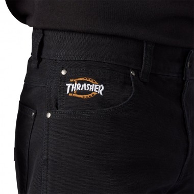 DICKIES X THRASHER PANTS BLACK