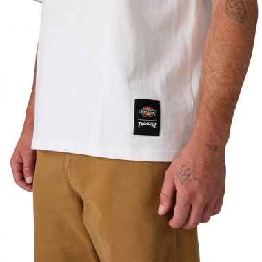 DICKIES X THRASHER TEE WHITE
