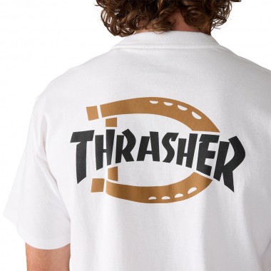 DICKIES X THRASHER TEE WHITE