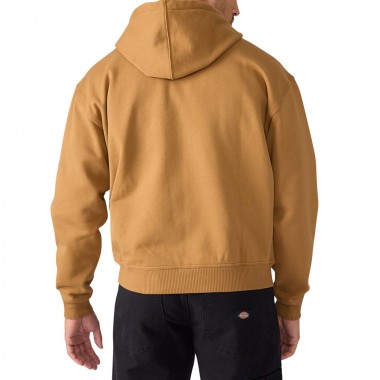 DICKIES X THRASHER ZIP HOODIE BROWN DUCK