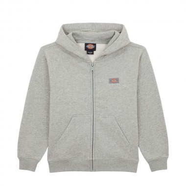 DICKIES YOUTH OAKPORT K ZIP HOODIE HEATHER GRAY