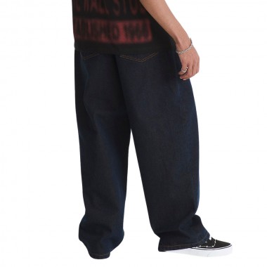 VANS CHECK-5 LOOSE DENIM PANTS DARK RINSE