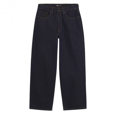 VANS CHECK-5 LOOSE DENIM PANTS DARK RINSE
