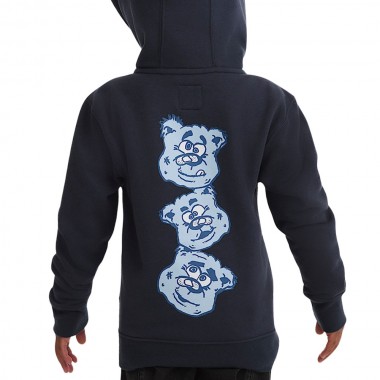 VANS DIZZY BEAR K ZIP HOODIE PARISIAN NIGHT