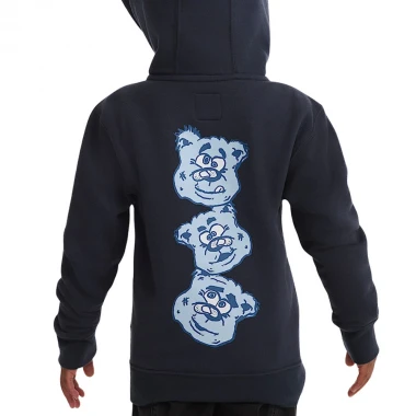 VANS DIZZY BEAR K ZIP HOODIE PARISIAN NIGHT