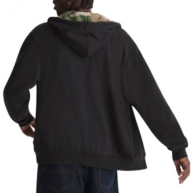 VANS DOVER THERMAL LINED ZIP SWEATSHIRT BLACK