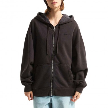 VANS EVERYDAY OS W ZIP HOODIE BLACK