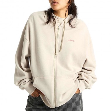 VANS EVERYDAY OS W ZIP HOODIE OATMEAL