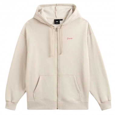VANS EVERYDAY OS W ZIP HOODIE OATMEAL