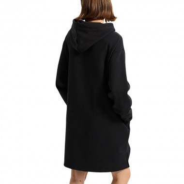 VANS HOODIE DRESS BLACK