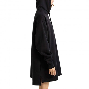 VANS HOODIE DRESS BLACK