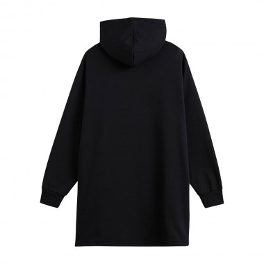 VANS HOODIE DRESS BLACK