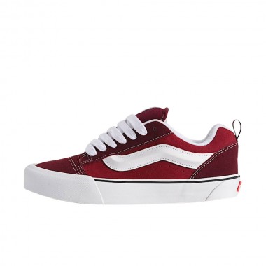 VANS KNU SKOOL COLOR THEORY SHOES BORDEAUX