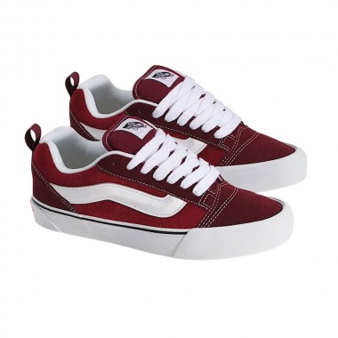 VANS KNU SKOOL COLOR THEORY SHOES BORDEAUX