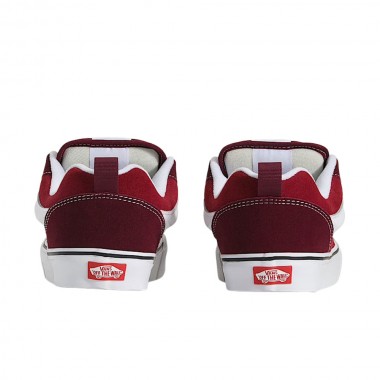VANS KNU SKOOL COLOR THEORY SHOES BORDEAUX