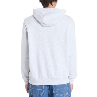 VANS LEFT CHEST HOODIE LIGHT GREY HEAT