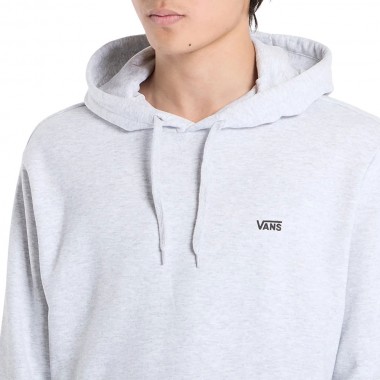 VANS LEFT CHEST HOODIE LIGHT GREY HEAT