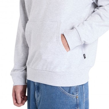 VANS LEFT CHEST HOODIE LIGHT GREY HEAT