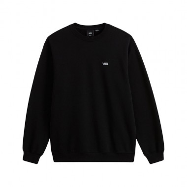 VANS LEFT CHEST II LOOSE CREWNECK BLACK