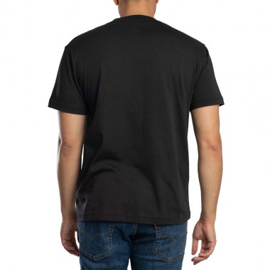 VANS LEFT CHEST TEE BLACK