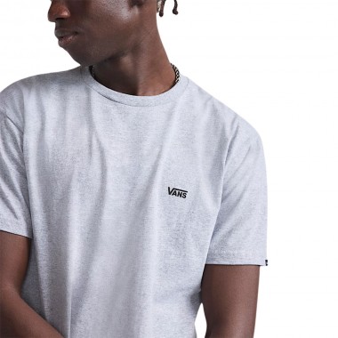 VANS LEFT CHEST TEE LIGHT GREY HEAT