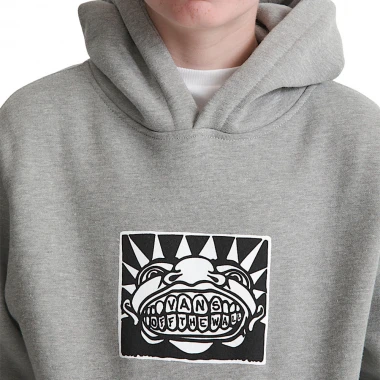 VANS MOUF K HOODIE CEMENT HEATHER