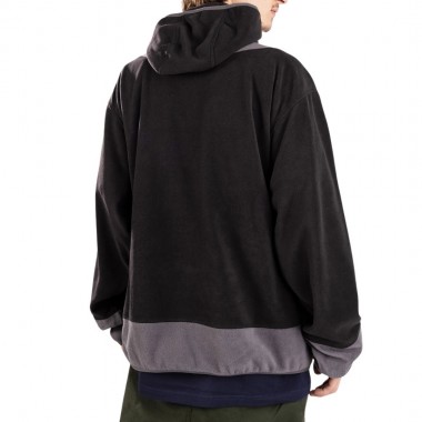 VANS MTE WARRENS POLAR FLEECE HALF ZIP SWEATHSIRT BLACK